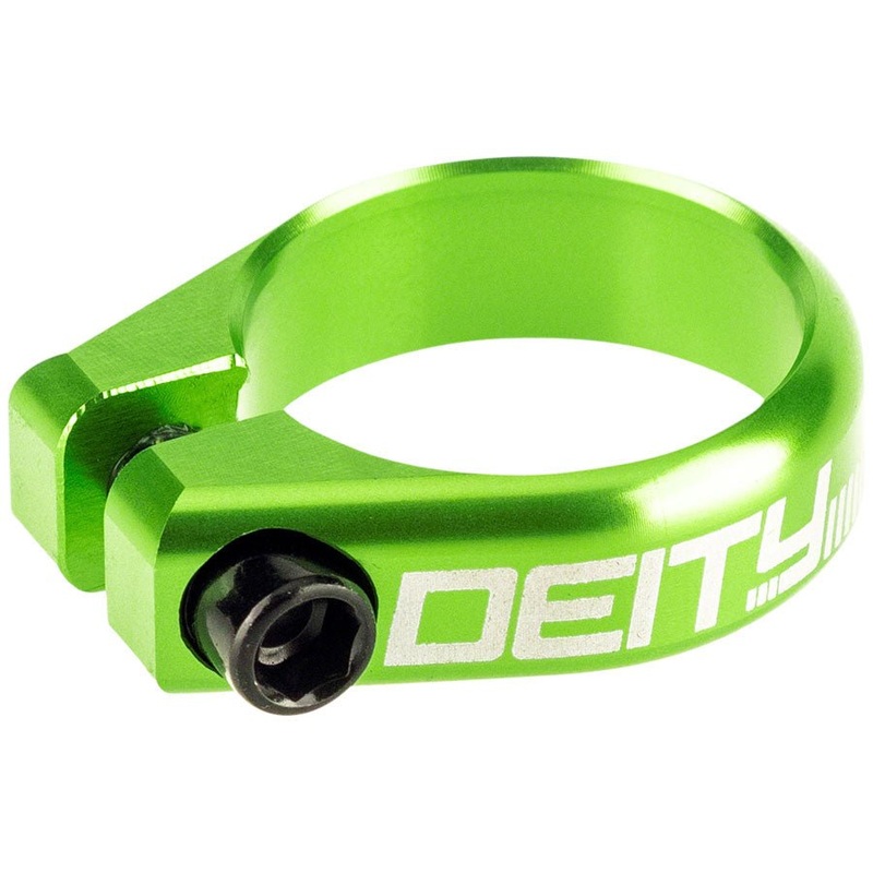 Deity Circuit Seatpost Clamp – 34.9mm – Green
