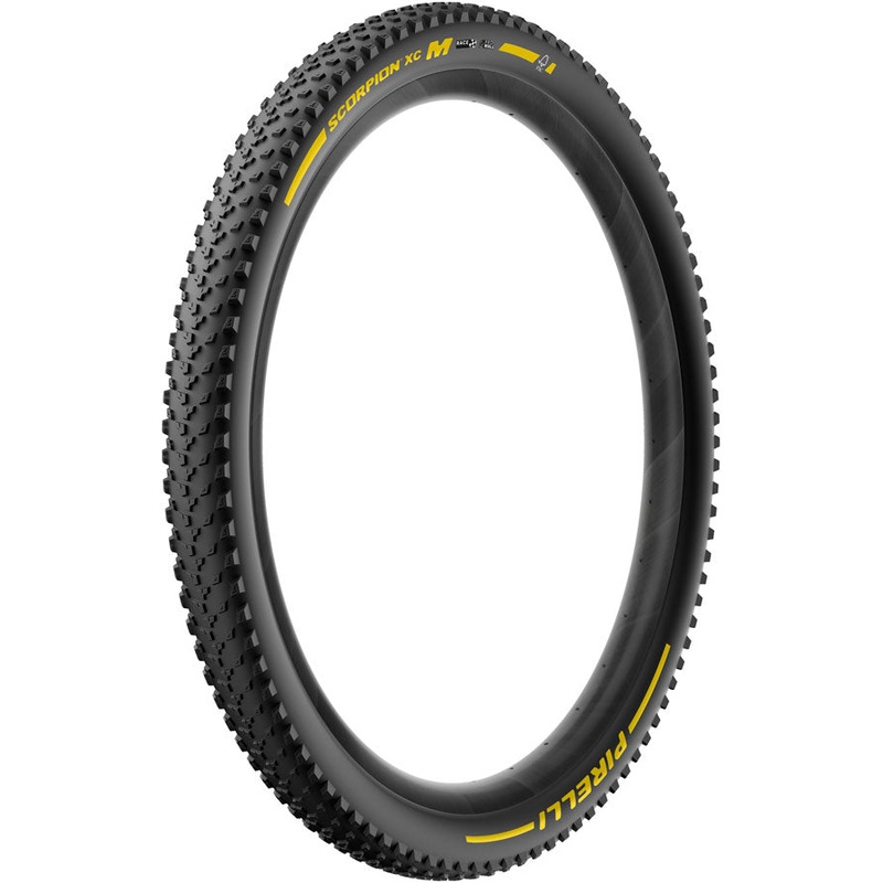 Pirelli Scorpion XC M Tire – 29 x 2.4 Tubeless Folding YLW Label Team Edition ProWall Race