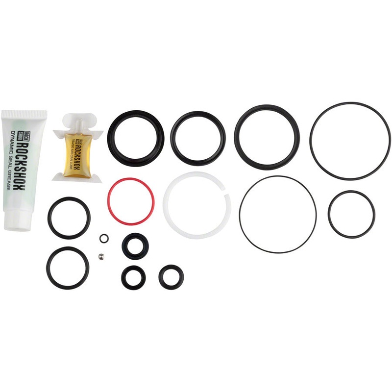 RockShox Rear Shock Service Kit – 200 Hour/1 Year, Super Deluxe Thru-Shaft, TREK 2021, C1