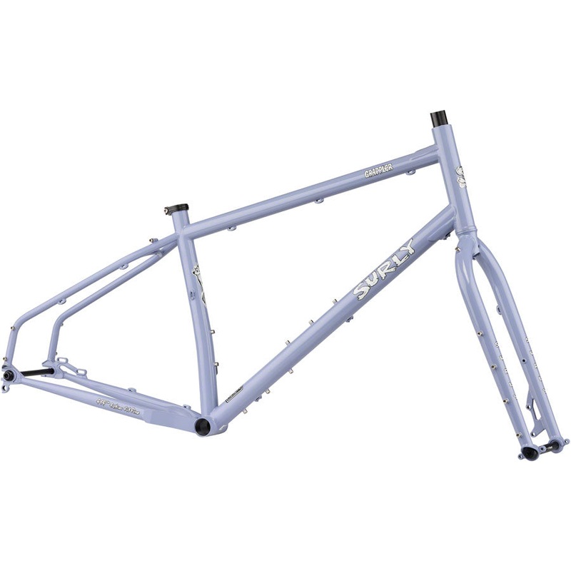 Surly Grappler Frameset – 27.5″ Steel Purple Dust Bunny Small