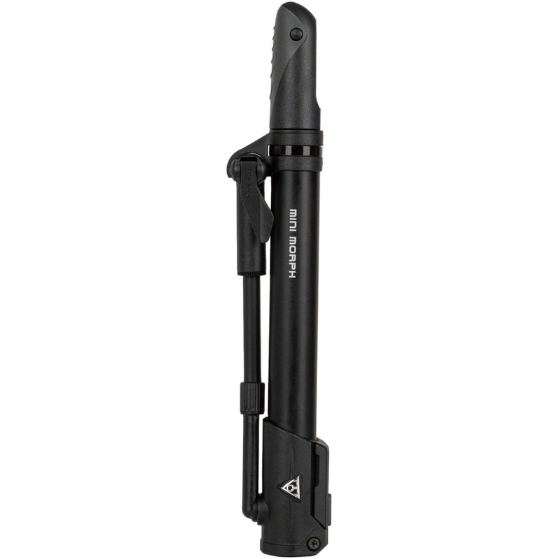 Topeak Mini Morph G Pump – Black, 160psi