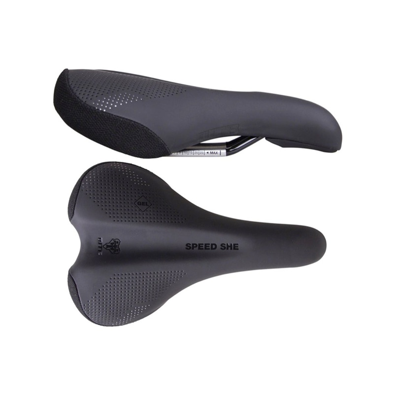 WTB Speed She Saddle – Womens – Wide – Black – 2020 Black Cromoly