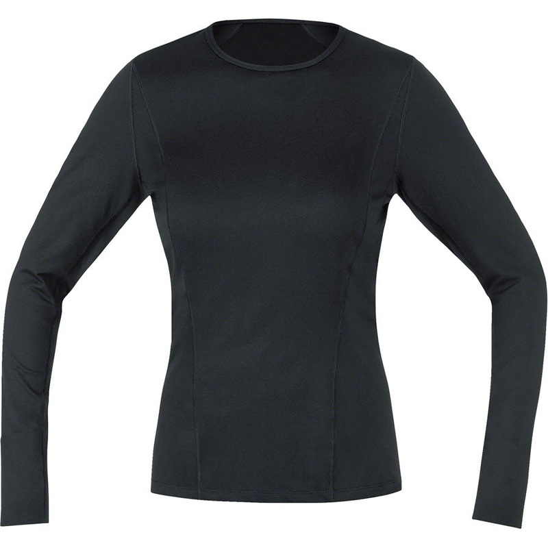 Gorewear Base Layer Thermo Long Sleeve Shirt – Black, Women’s, Medium