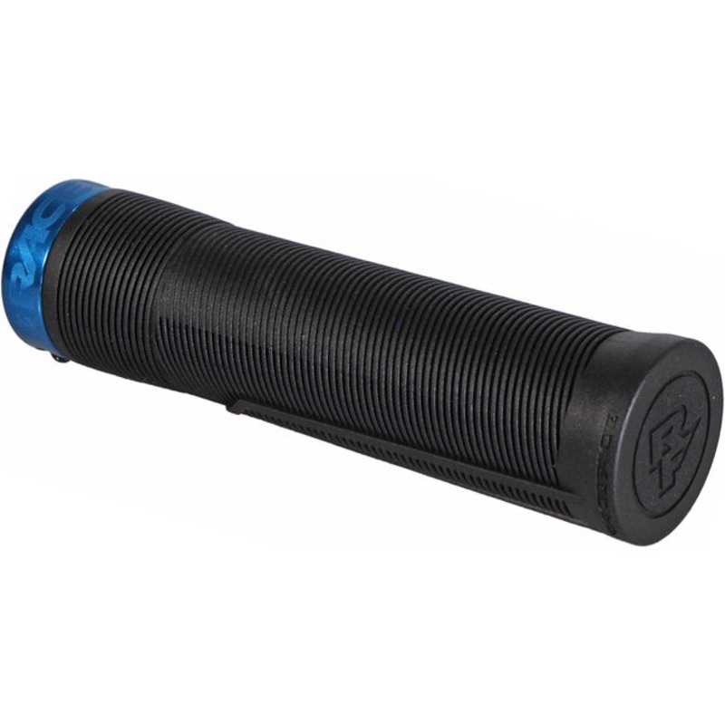 Race Face Chester Lock-On Grips – 34mm – Blue Black Grip – Blue Lock Ring