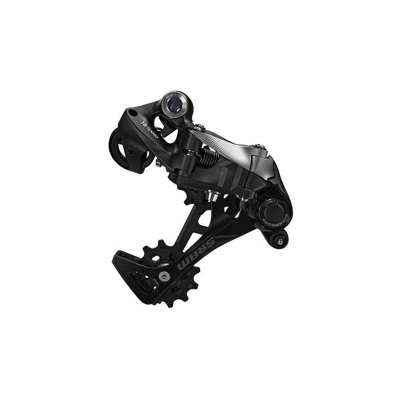 SRAM X01 DH X-Horizon 10 Spd MTB Rear Derailleur – OEM Black – Gray Medium Cage