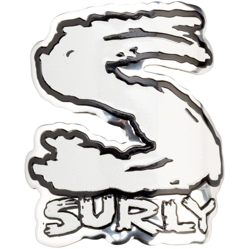 Surly Headbadge White