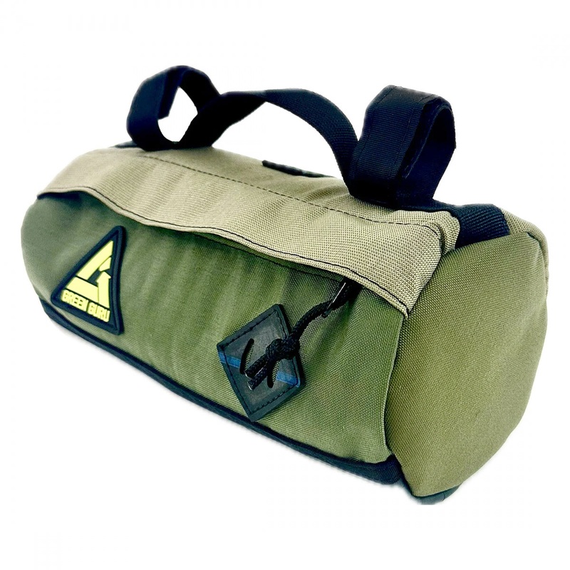 Green Guru Fatty Handlebar Bag Earth 5x10x5in Handlebar