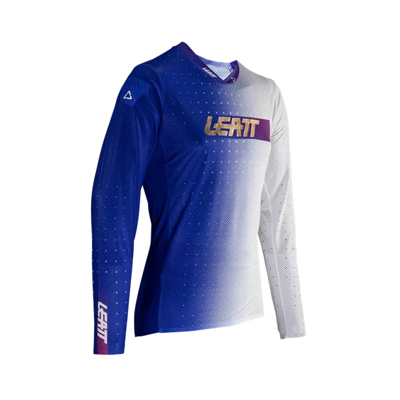 Leatt Gravity 4.0 Long Sleeve MTB Jersey – UltraBlue – 2024 UltraBlue Small