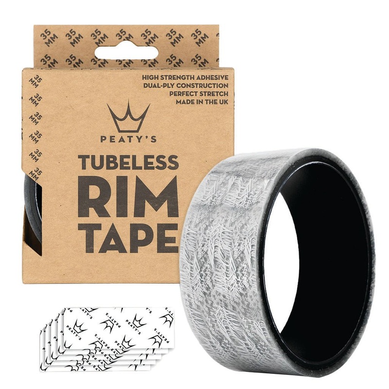 Peatys Tubeless Rim Tape – 35mm Wide – 9 Meter Roll