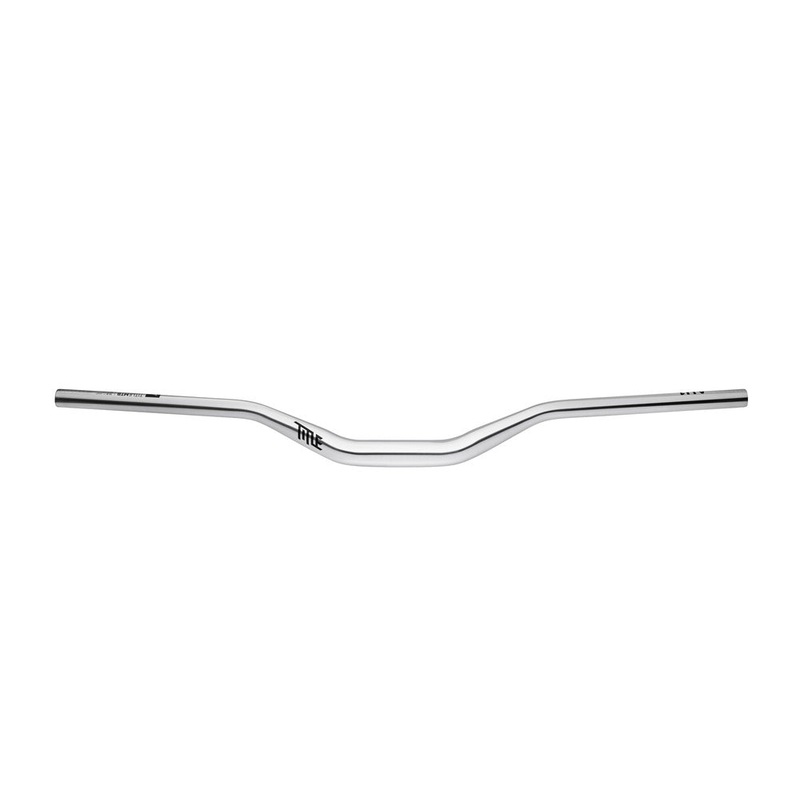 Title MTB AH1 Bars 31.8 Clamp – 50mm Rise Chrome