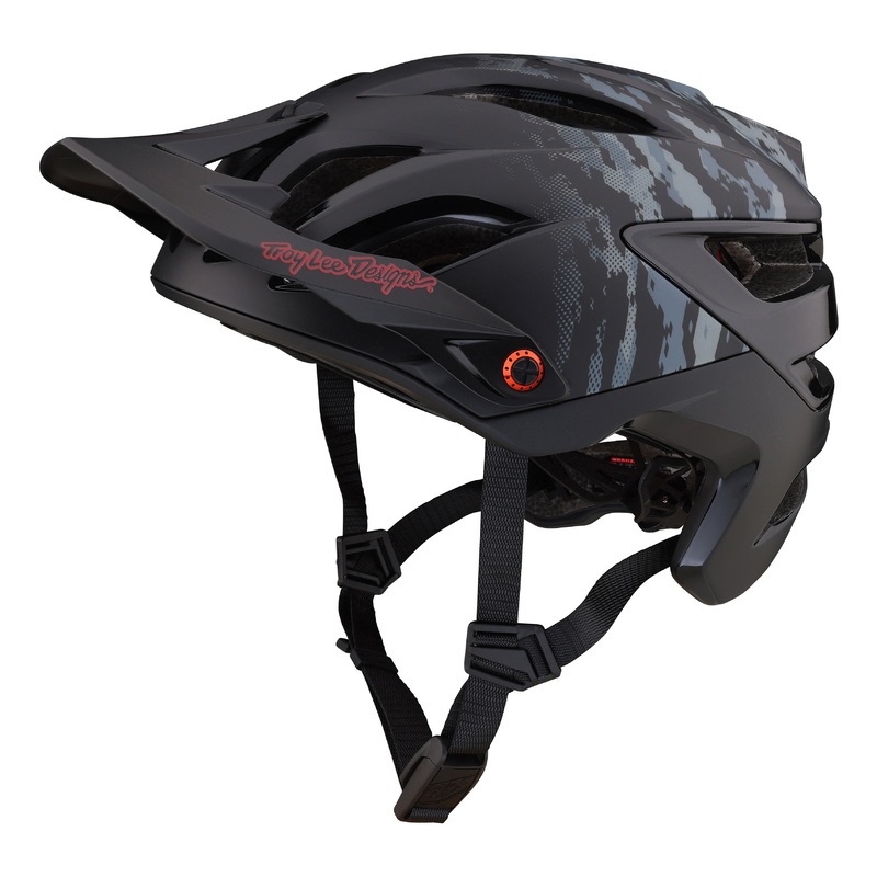Troy Lee Designs A3 MTB Helmet with MIPS – Digi Camo – Black Black X-Small/Small