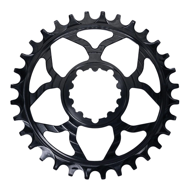 7075 Classic Chainring Black 30t 3mm