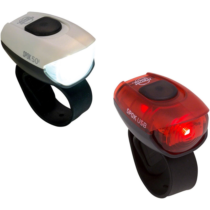 Planet Bike Spok 50 Headlight/Taillight Set