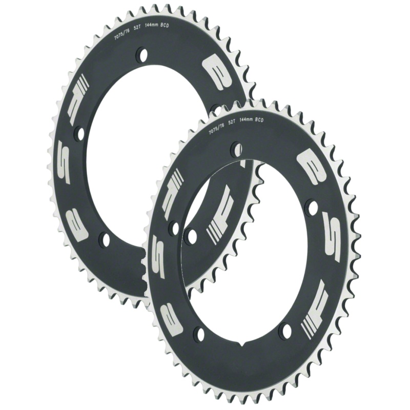Premium CNC Machined Aluminum FSA Pro Track Chainrings 51t & 52t for Single Speed Cycling