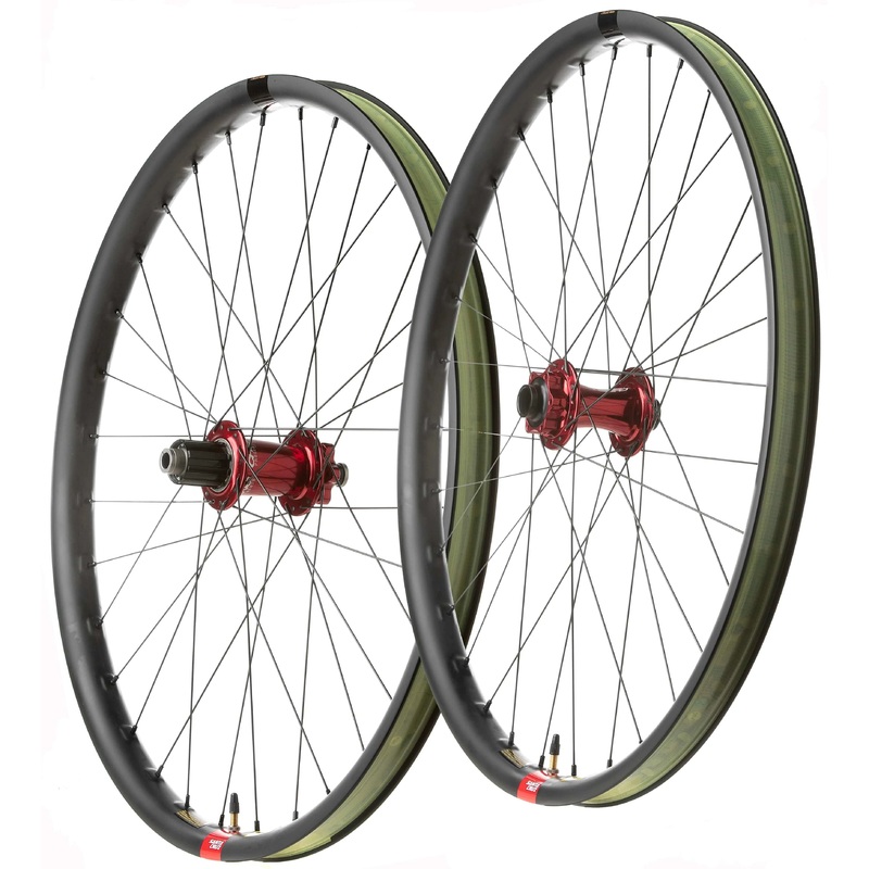 Reserve Wheels Chris King Reserve DH 27.5″ Wheelset – Red Red 15x110mm Front & 12x157mm Rear No Torque Cap