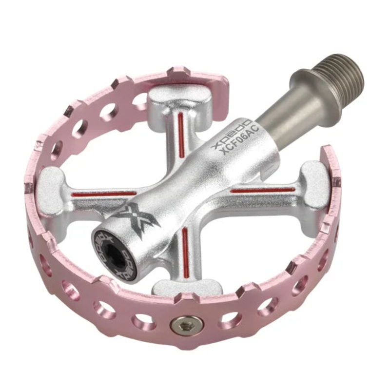 Xpedo TRVS 6 Flat Pedals – Pink Pink