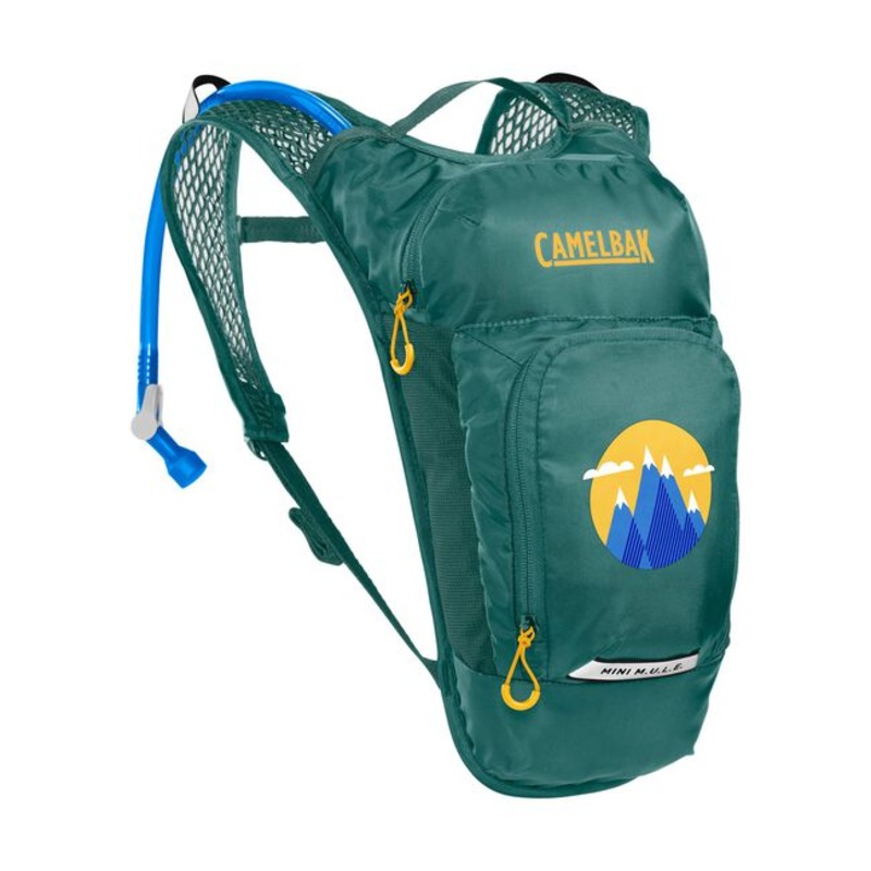 Camelbak Mini M.U.L.E. Hydration Pack – 50oz – Green-Mountains Green – Mountains