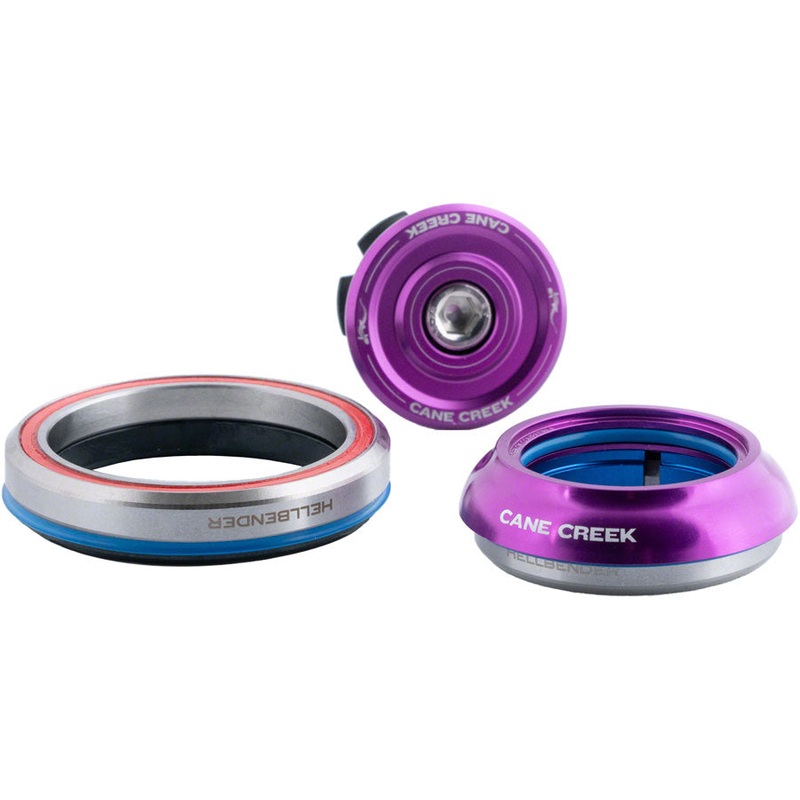 Cane Creek Hellbender 70 Headset – IS42/28.6/H9 Upper | IS52/40 Lower, Tapered, Purple