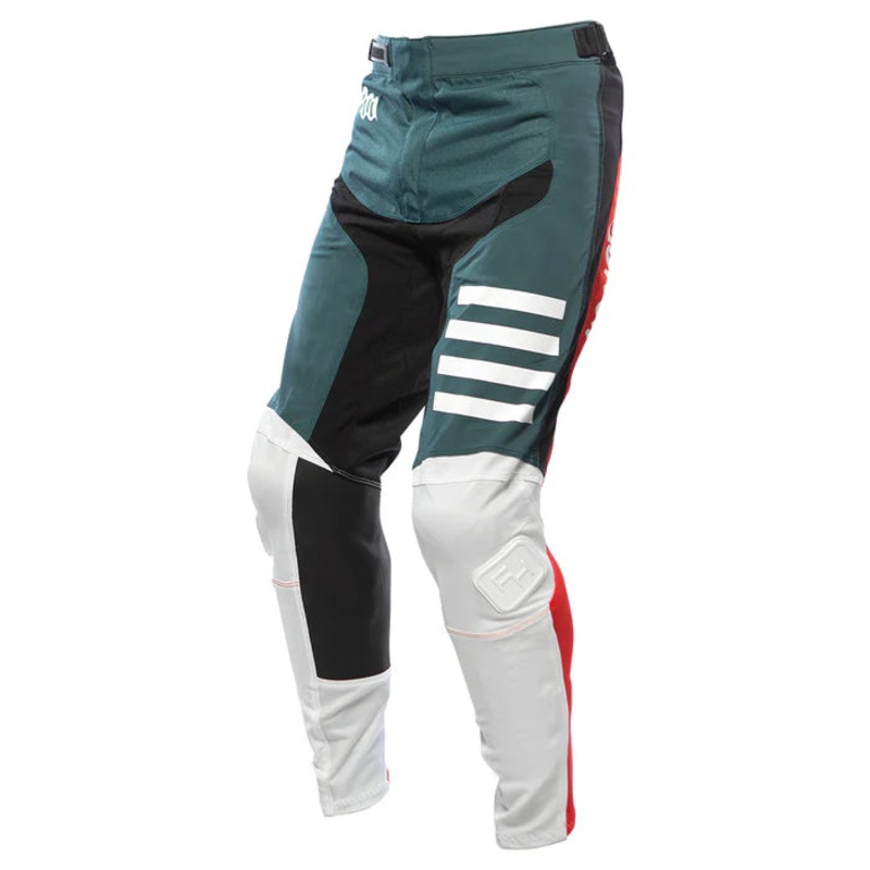 Fasthouse Elrod Astre Pant – Youth – Slate-White Slate – White 24″