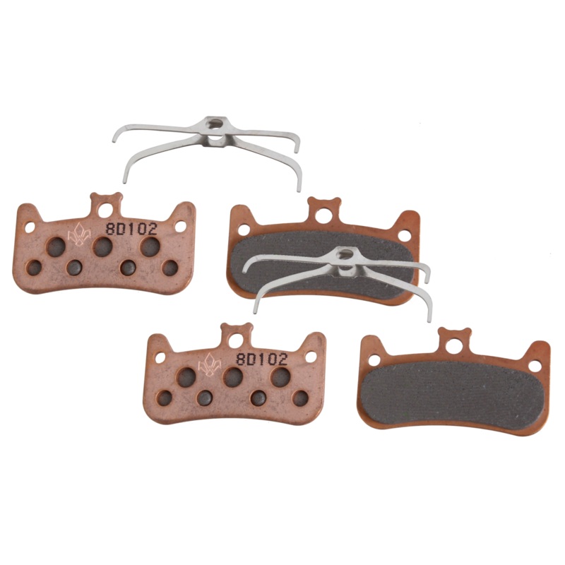 Formula Italy Cura 4 Sintered Steel Disc Brake Pads Bundle High-Performance, Durable Caliper Pads