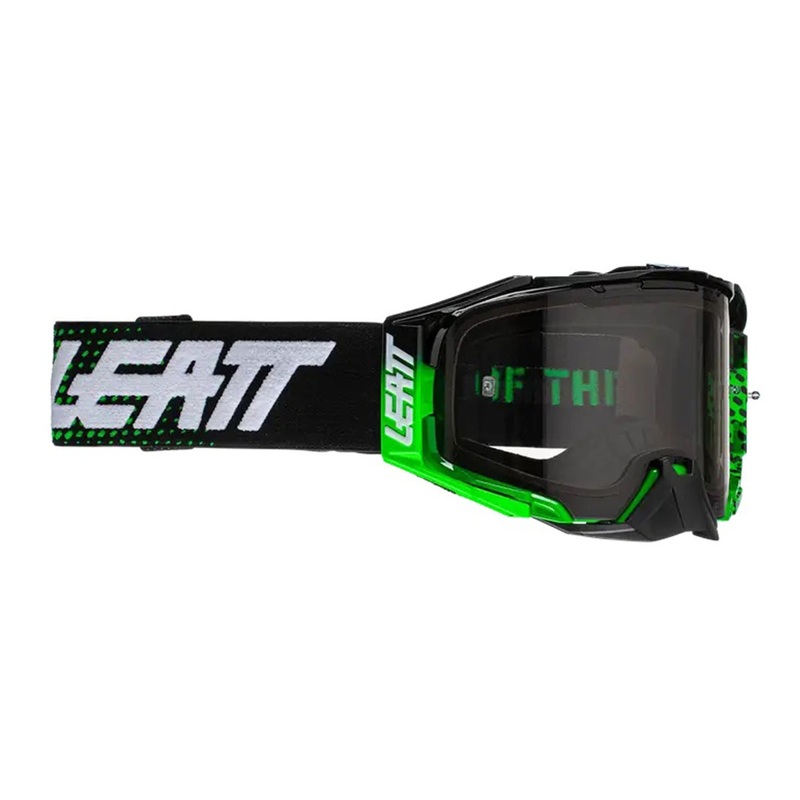 Leatt Velocity 6.5 MTB Goggle – Neon Lime – 2021 Neon Lime Light Gray – 58% Lens
