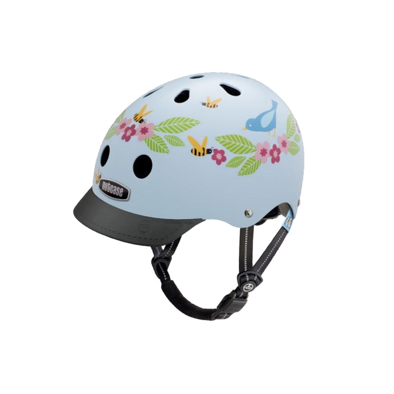 Nutcase Little Nutty Bluebirds & Bees Helmet Blue – Birds X-Small