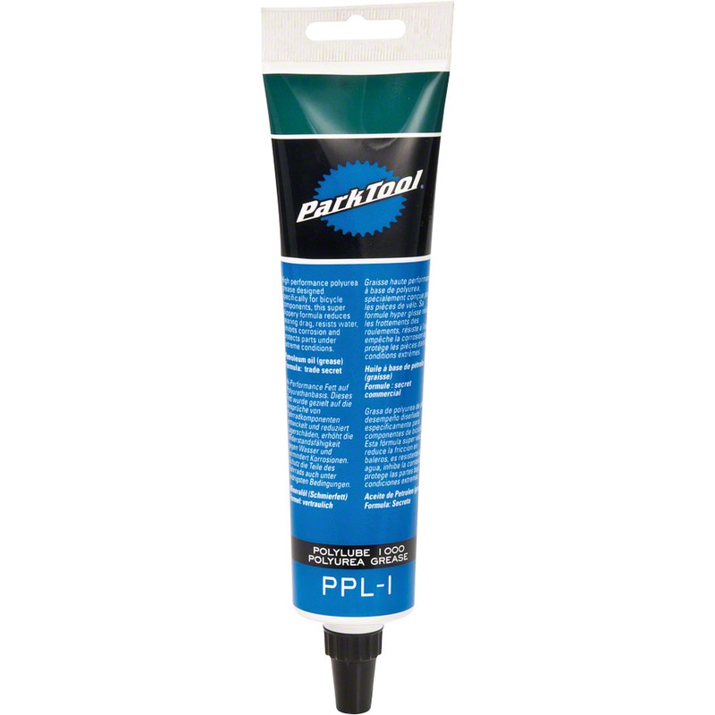 Park Tool Polylube 1000 Grease Tube, 4oz Lubricant Bike Repair Maintenance