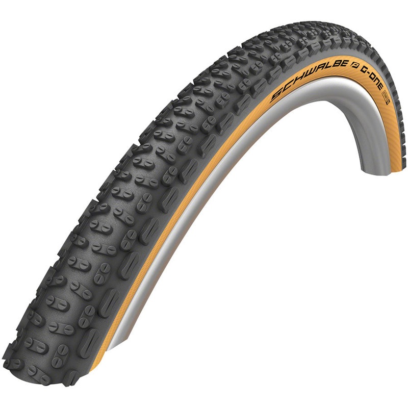 Schwalbe G-One Ultrabite Tire – 29 x 2 Tubeless Folding Classic-Skin Performance Addix RaceGuard