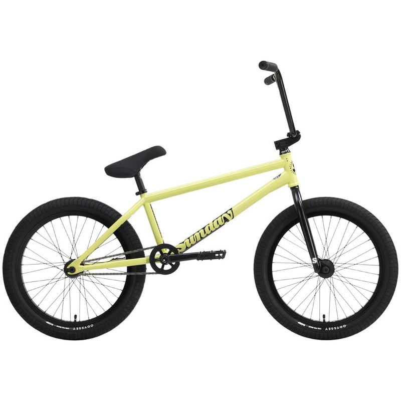 Sunday Soundwave BMX Bike – 21″ TT, Gloss Yellow, RHD