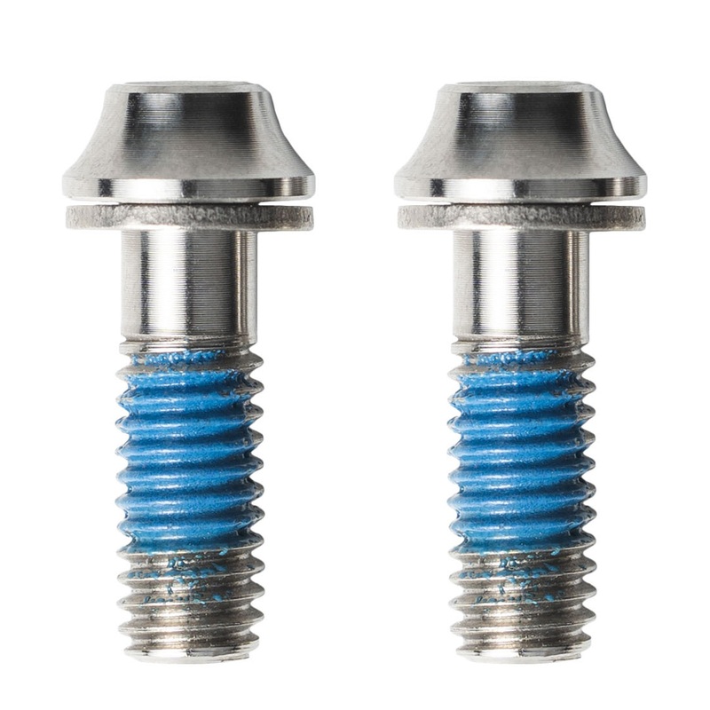 Trickstuff Titanium Post Mount Bolt Kit, (2) M6x18 bolts/washers