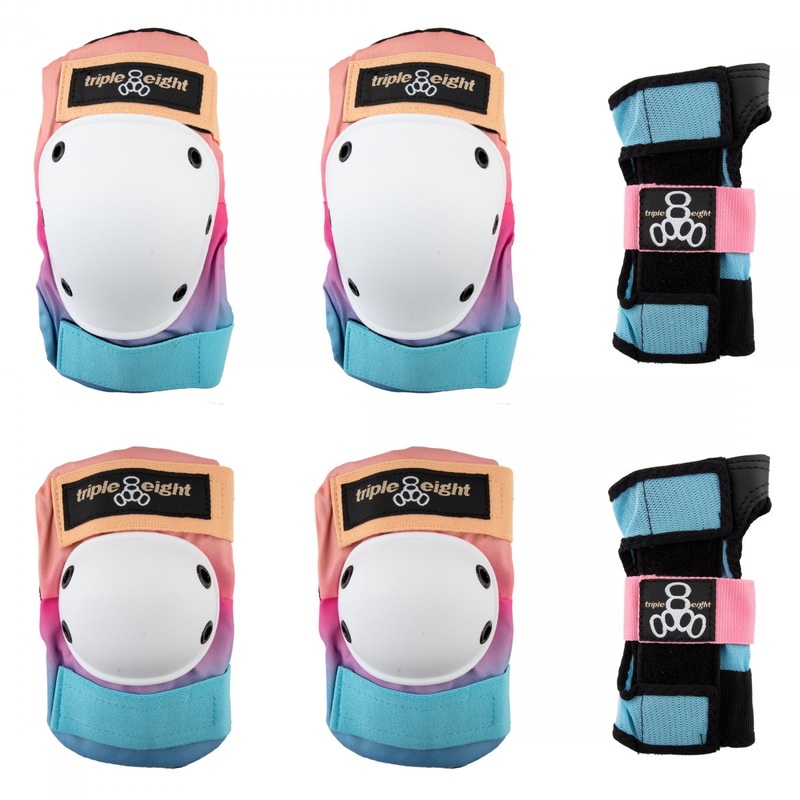 Triple Eight Saver Series 3-Pack Sunset Fade MD Unisex