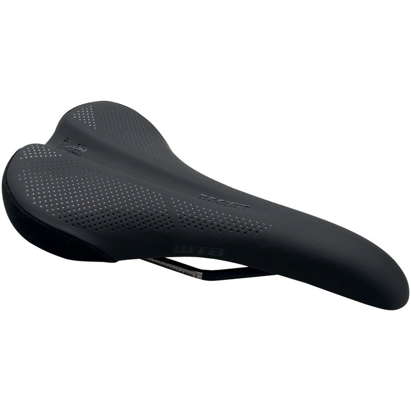 WTB Rocket Saddle – Titanium, Black, Wide