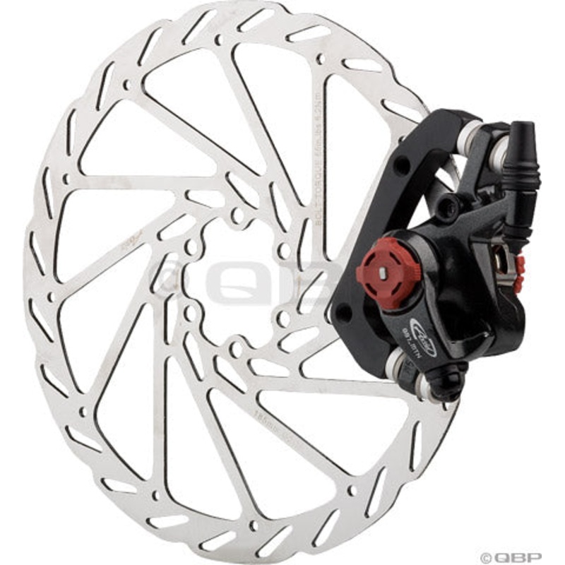 Avid BB7 MTB Cable Disc Brake & 180mm G2 Rotor Set  High-Performance Hydraulic-Equivalent Cable Brakes, Steel-Backed Pads, Durable Steel Components 180mm