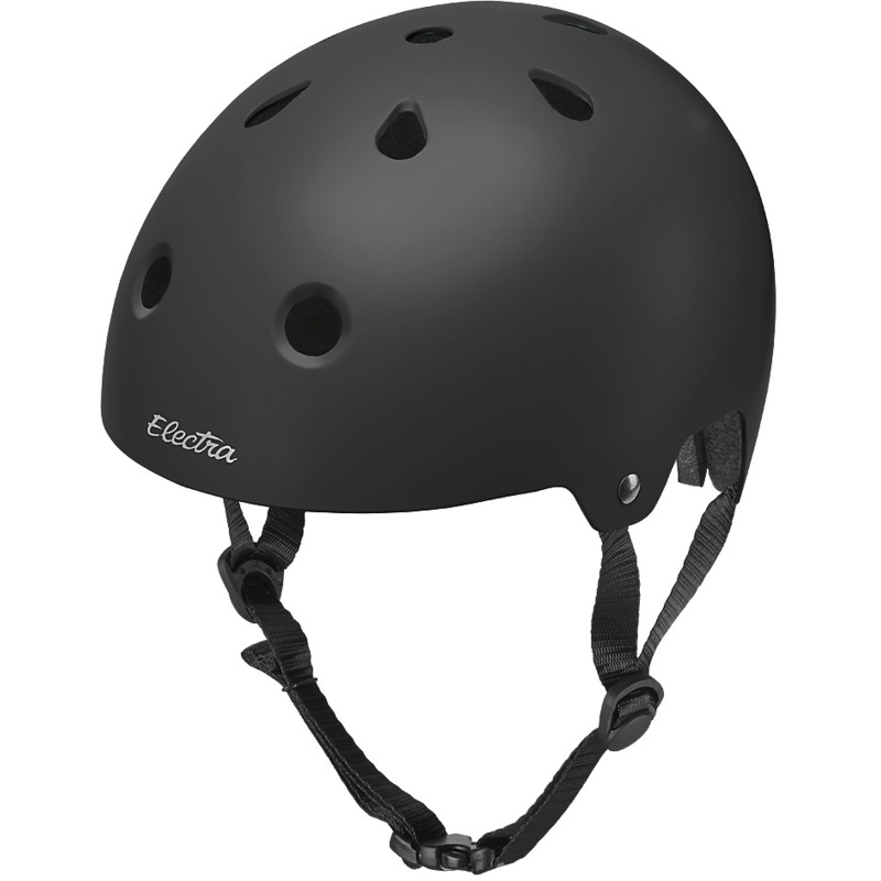 Electra Lifestyle Bike Helmet – Black Black Small