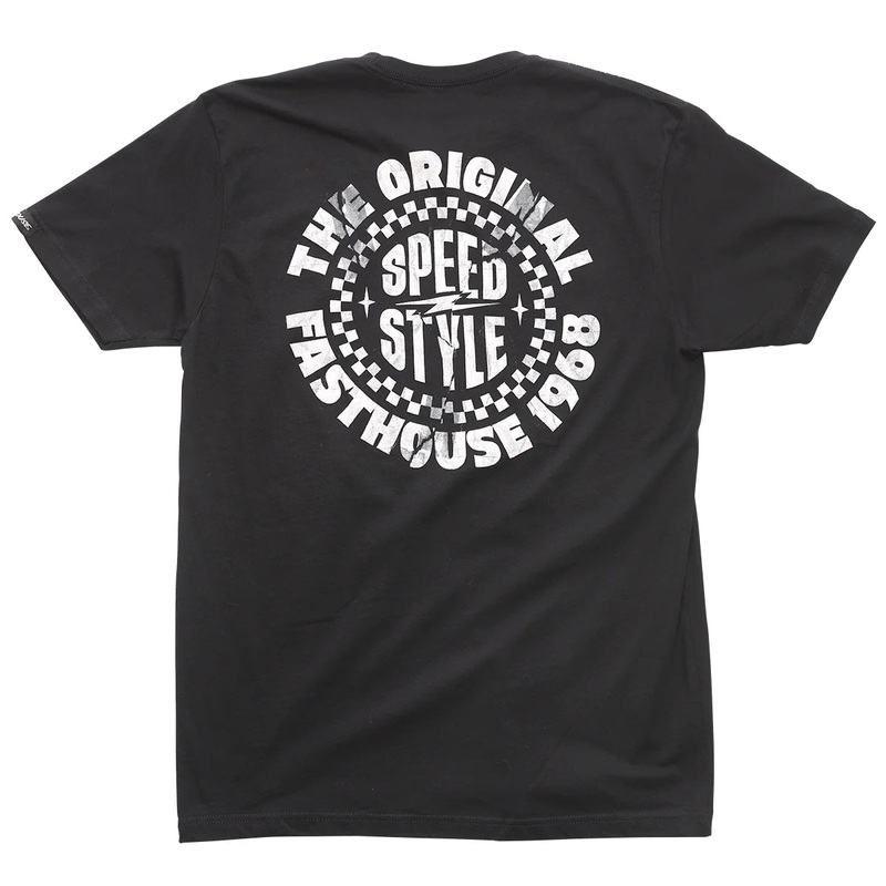 Fasthouse Origin Tee – Black Black Small