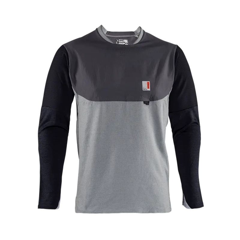 Leatt AllMtn 5.0 Long Sleeve MTB Jersey – Granite – 2024 Granite X-Small