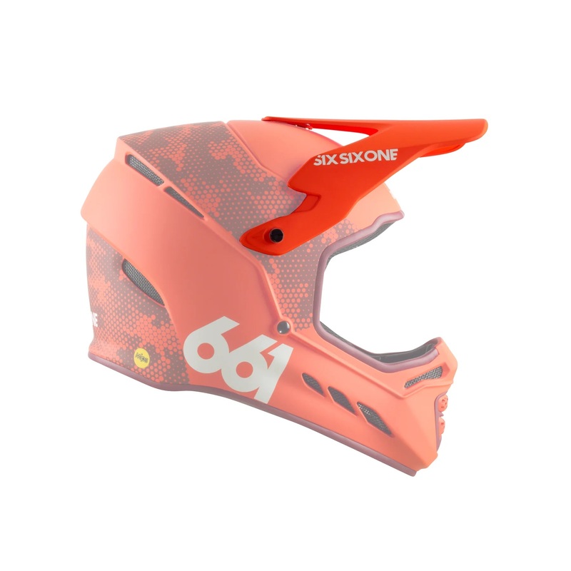 661 Reset Helmet Visor – Digi Orange Digi Orange