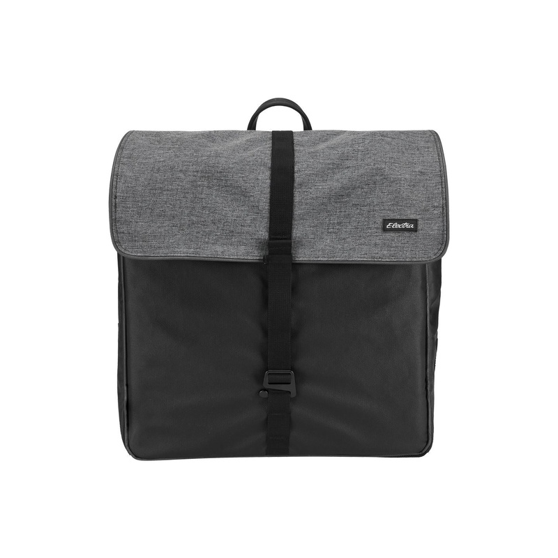 Bag Electra Pannier Black with Heather Charcoal