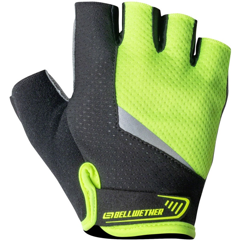 Bellwether Ergo Gel Gloves – Hi-Vis Short Finger Mens Large