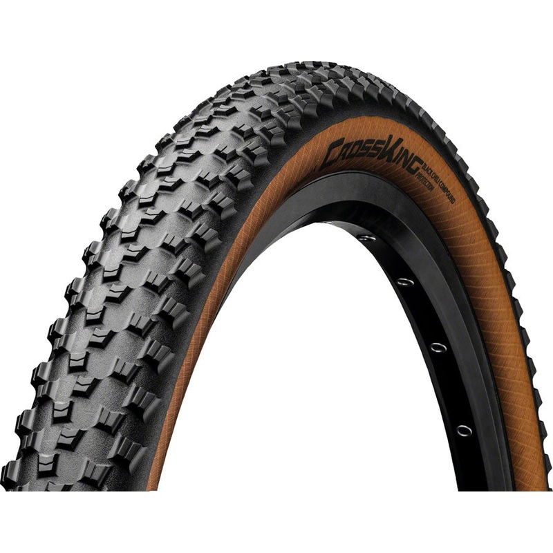 Continental Cross King Tire – 27.5 x 2.20, Tubeless, Folding, Black/Bernstein, BlackChili, ProTection, E25