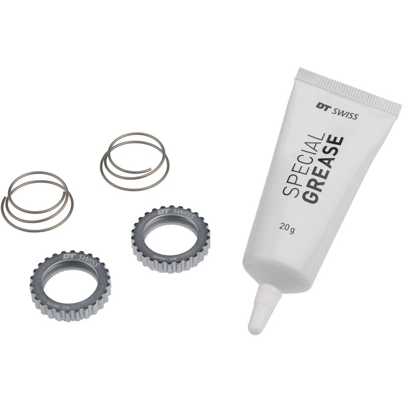 DT Swiss 54t Star Ratchet Upgrade Kit: 2 Star Ratchets, 2 Springs and Grease
