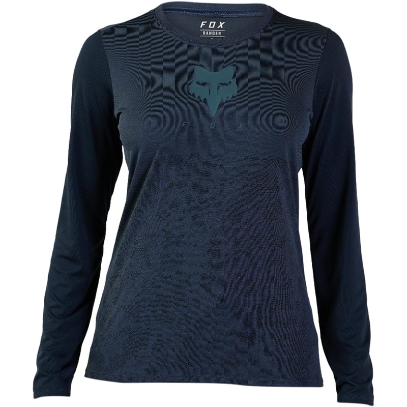 Fox Racing Ranger Tru Dri Long Sleeve MTB Jersey – Womens – Midnight Midnight X-Small