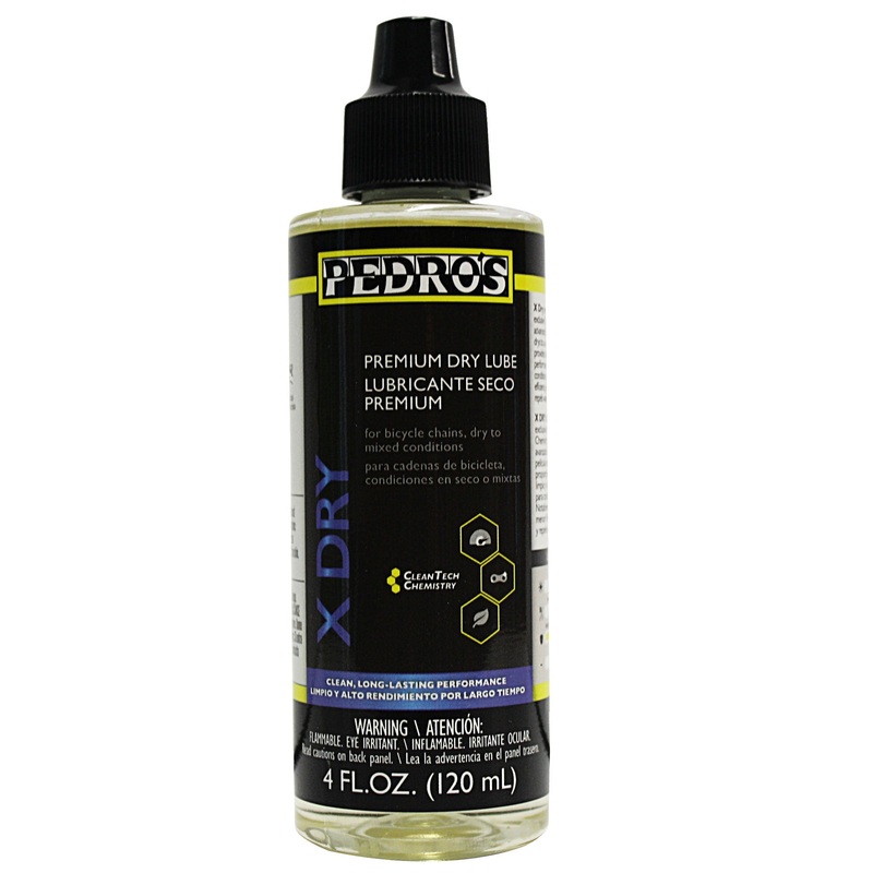 Pedros X Dry Chain Lube – 4oz Drip Bottle
