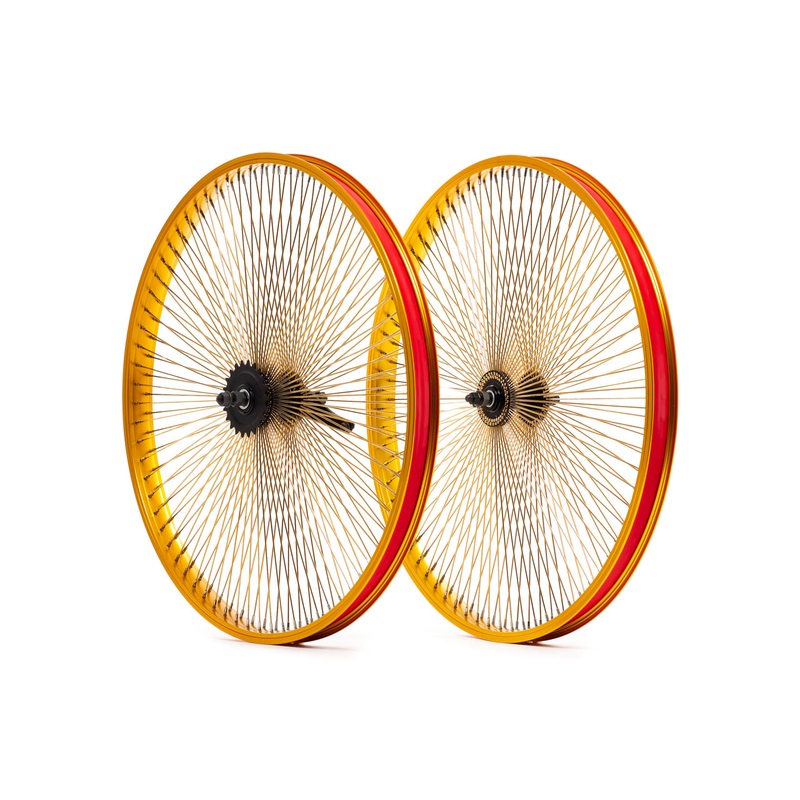 State Bicycle Co. – 144 Spoke Gold “Klunker” Wheelset