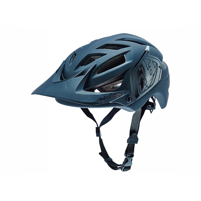 Troy Lee Designs A1 MIPS MTB Helmet – Drone – Black Black Medium/Large