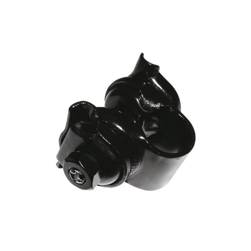 Ultracycle Saddle Clamp for Straight Post Black 25.4mm Fits – 7mm Rails