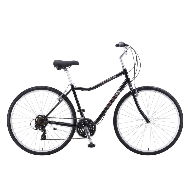 Sun Bicycles North Bay Step-Over 16.5in Black Metallic 700c