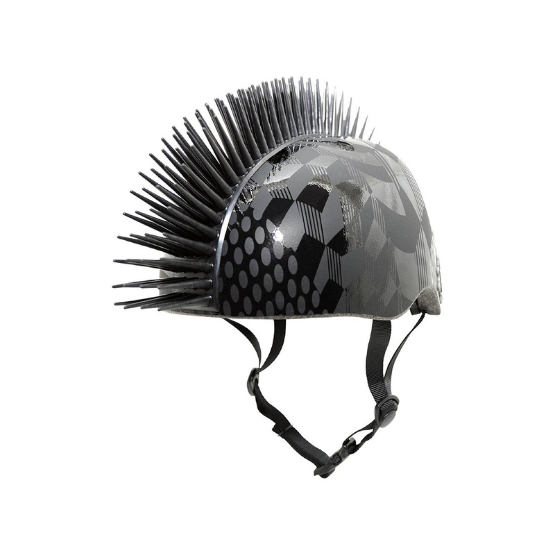 C.Preme Krash Youth Helmet – 8 Plus – Cube Hurt Hawk-Black Cube Hurt Hawk – Black One Size