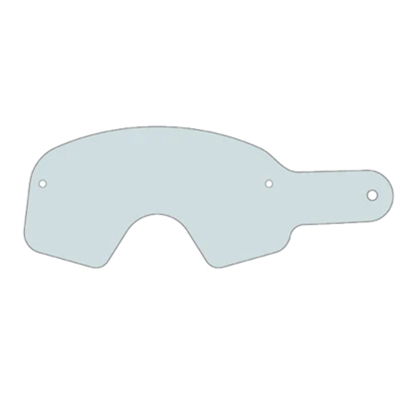 Fasthouse VonZipper Beefy Standard Tear Offs – Clear Clear 50 Pack