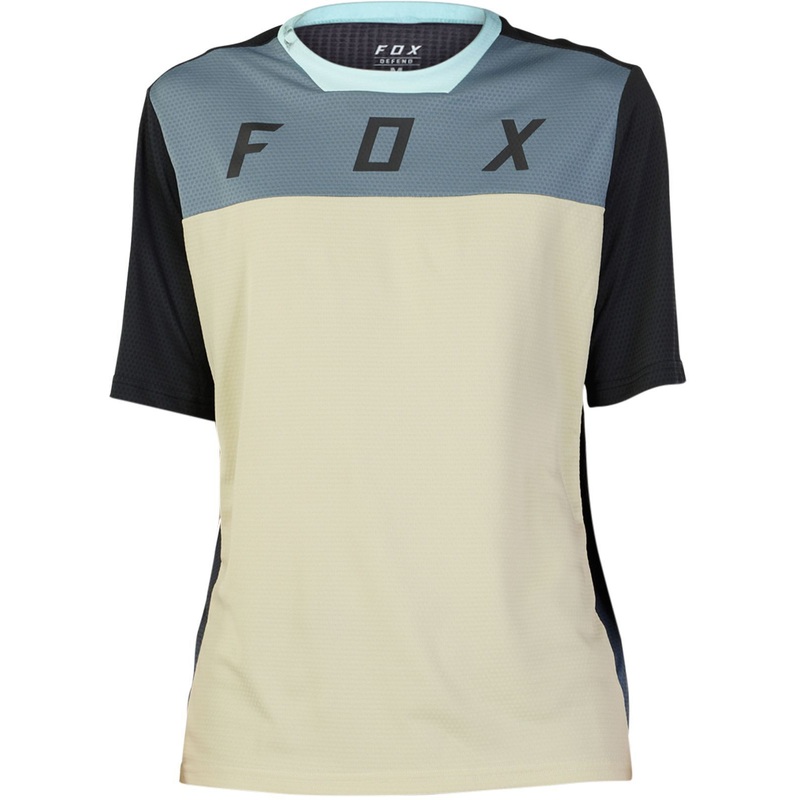Fox Racing Defend Short Sleeve MTB Jersey – CEKT – Oat – 2023 Oat Small